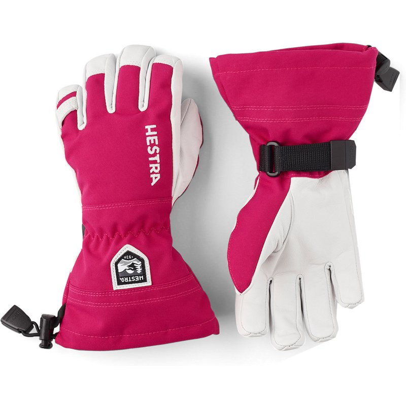 Hestra Kinder Army Leather Heli Ski Handschuhe