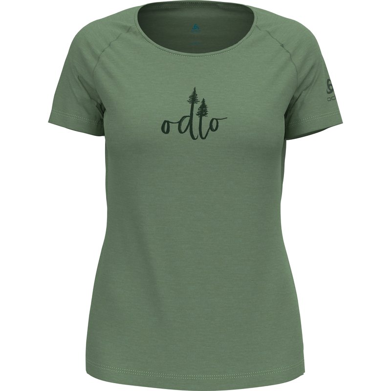 Odlo Damen Ascent PW 130 Trees T-Shirt