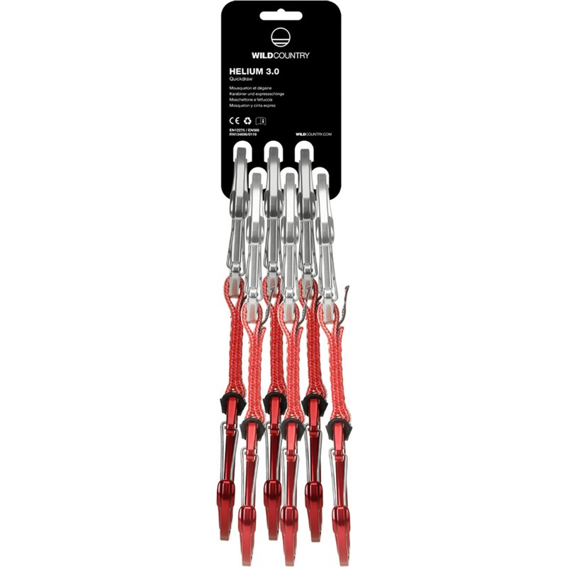 Wild Country Helium 3.0 Expressset 6er Pack