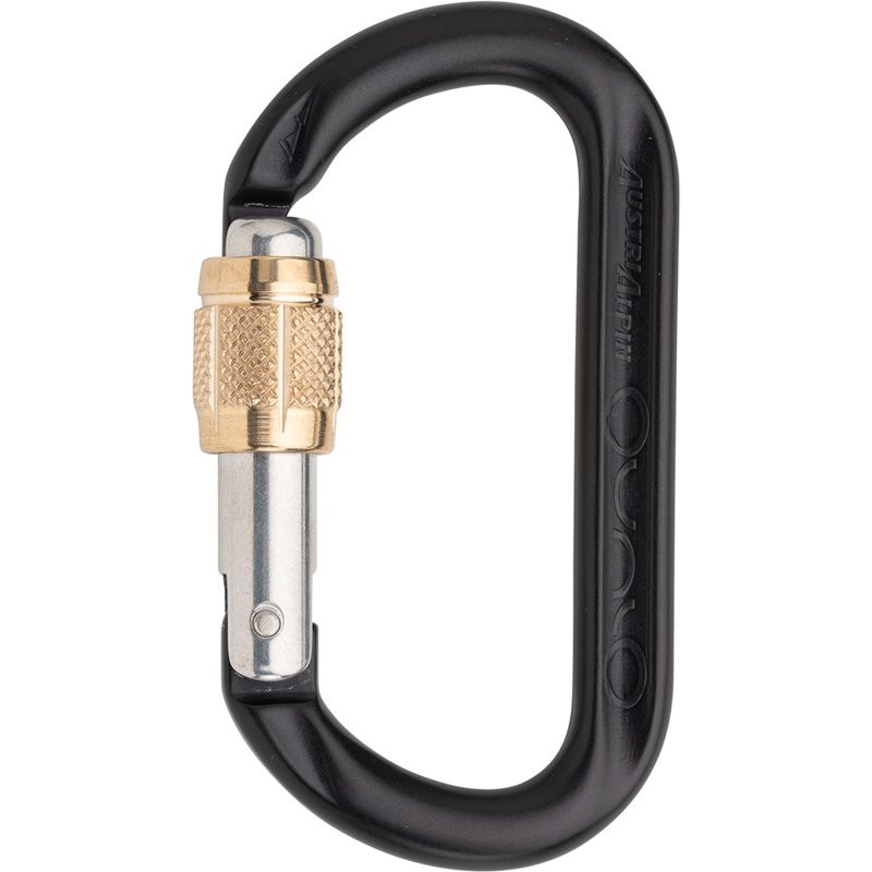 Austrialpin Ovalo GI Alu Schraub-Karabiner