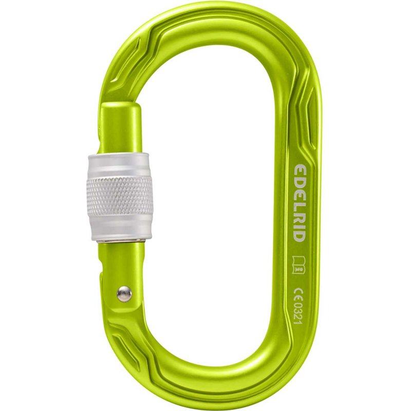 Edelrid Oval Power 2500 Screw Karabiner