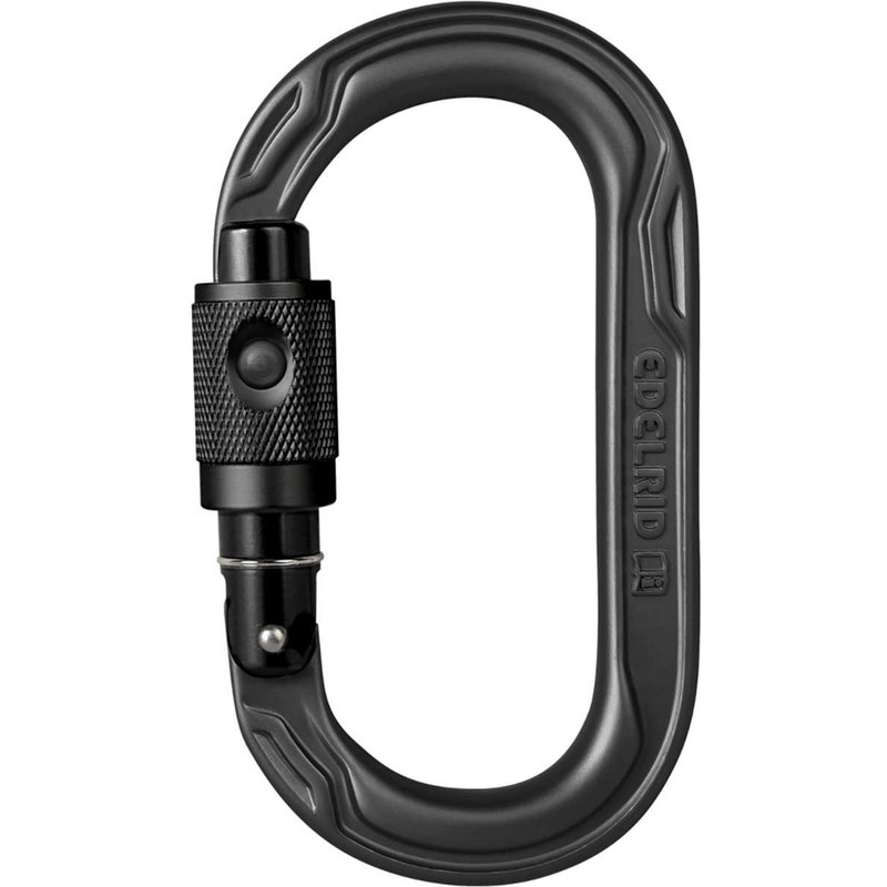 Edelrid Oval Power 2500 Permalock Karabiner