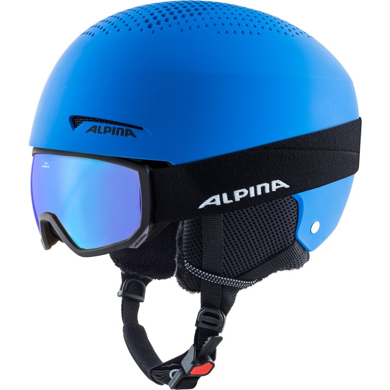 Alpina Kinder Zupo+Scarabeo Jr. Set Skihelm