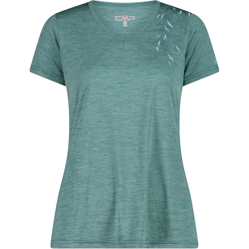 CMP Damen Melange Print T-Shirt