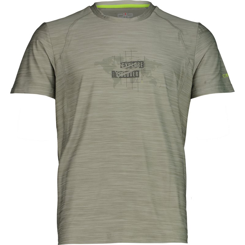 CMP Herren Melange Print T-Shirt