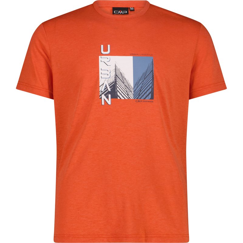 CMP Herren Cotton Print T-Shirt