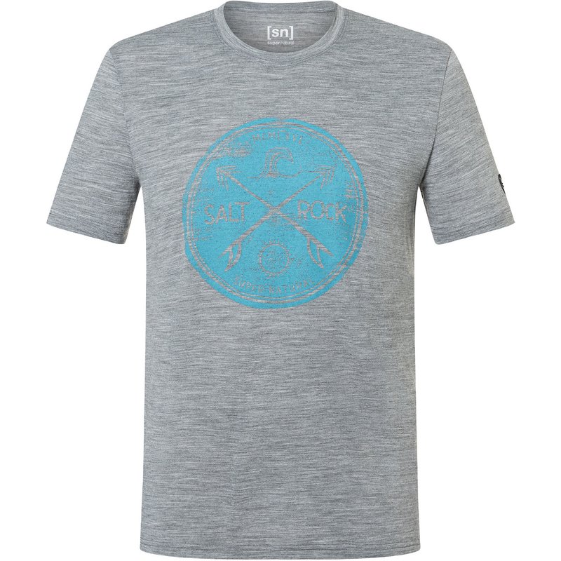 Super.Natural Herren Salt & Rock T-Shirt