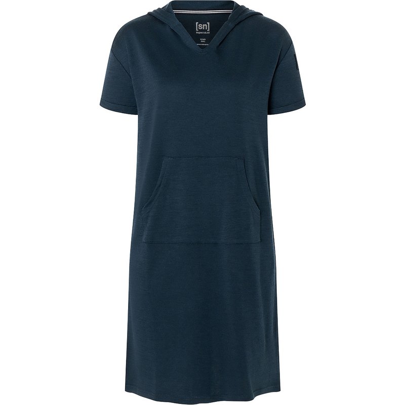Super.Natural Damen Hoodie Bio Kleid