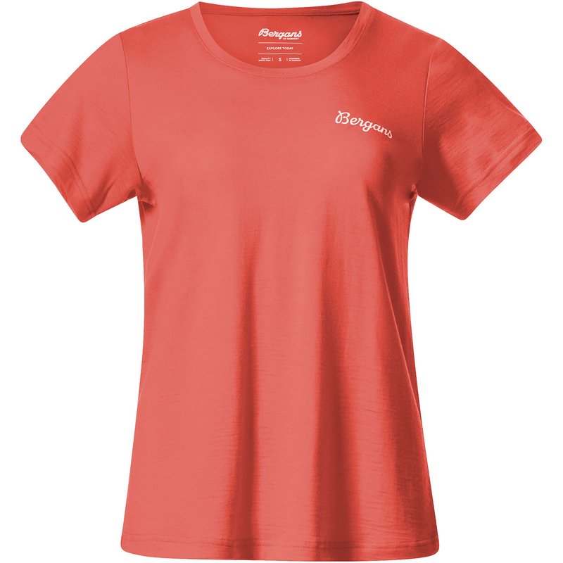 Bergans Damen Rabot Emblem Wool T-Shirt