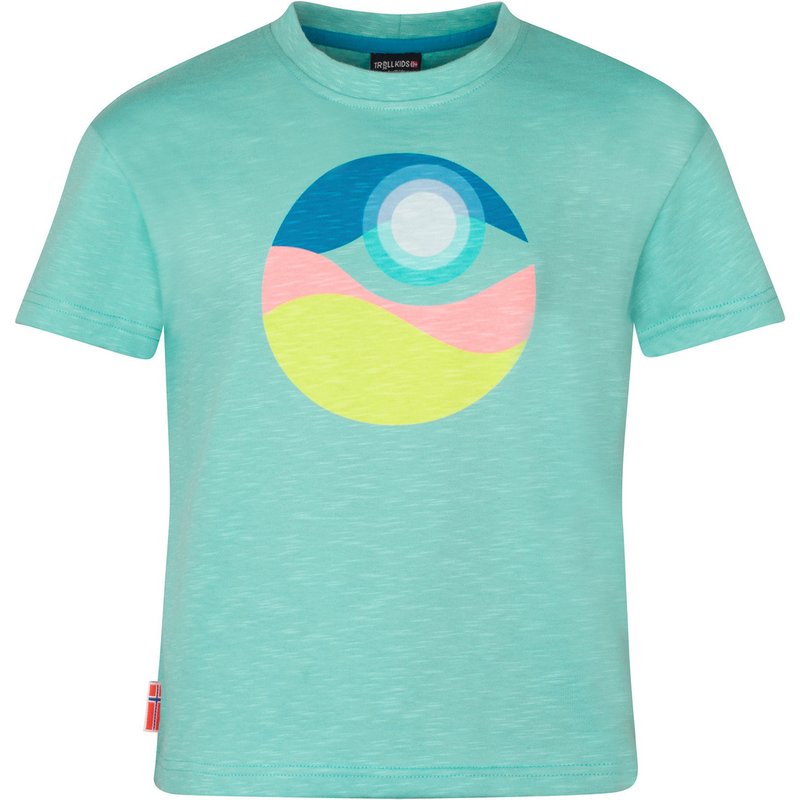 Trollkids Kinder Halsafjord T-Shirt