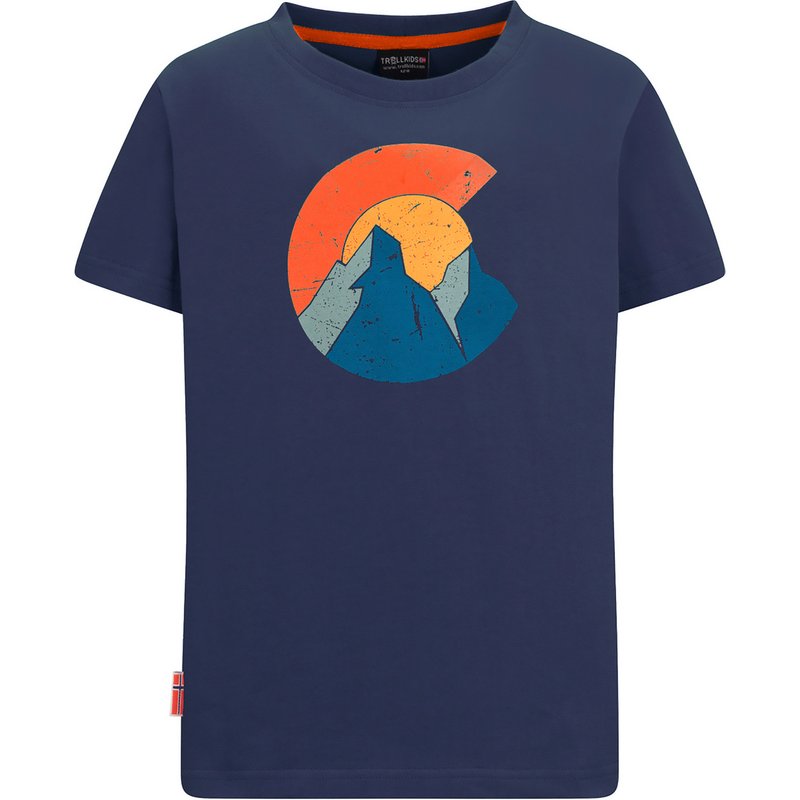 Trollkids Kinder Halsafjord T-Shirt