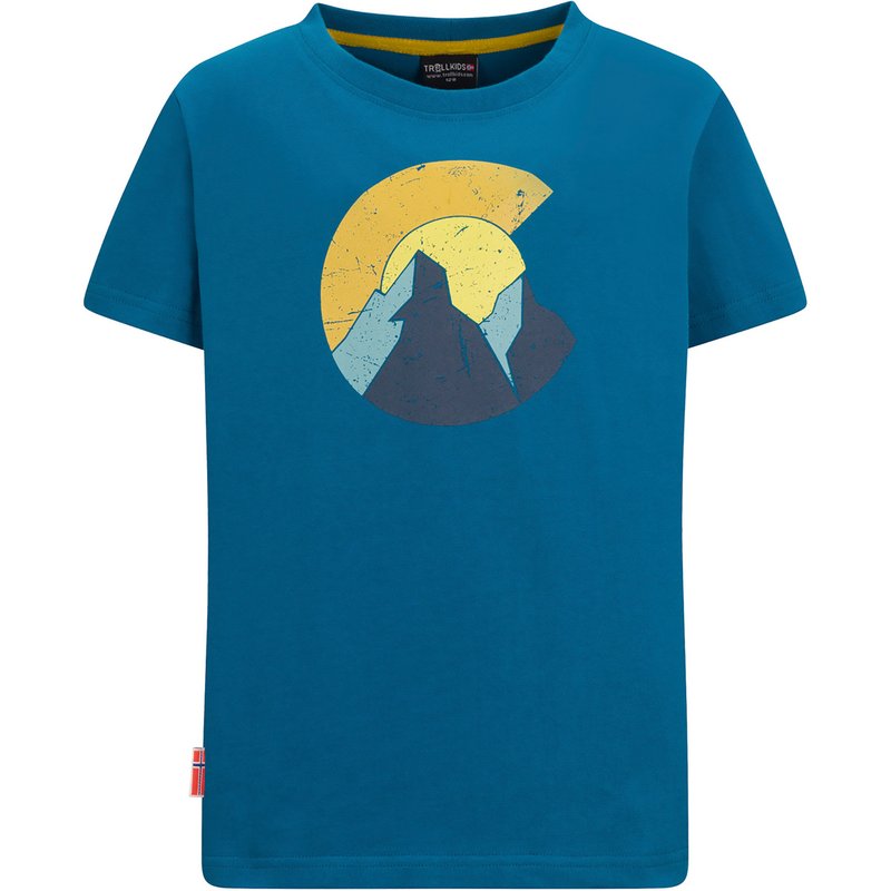 Trollkids Kinder Halsafjord T-Shirt