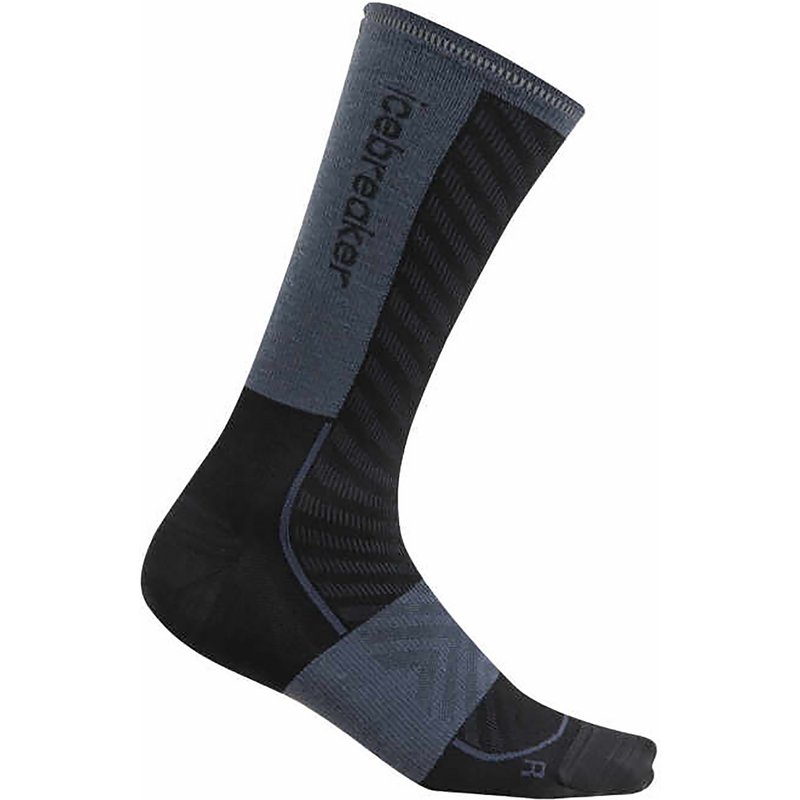 Icebreaker Herren Run+ Ultralight Crew Socken