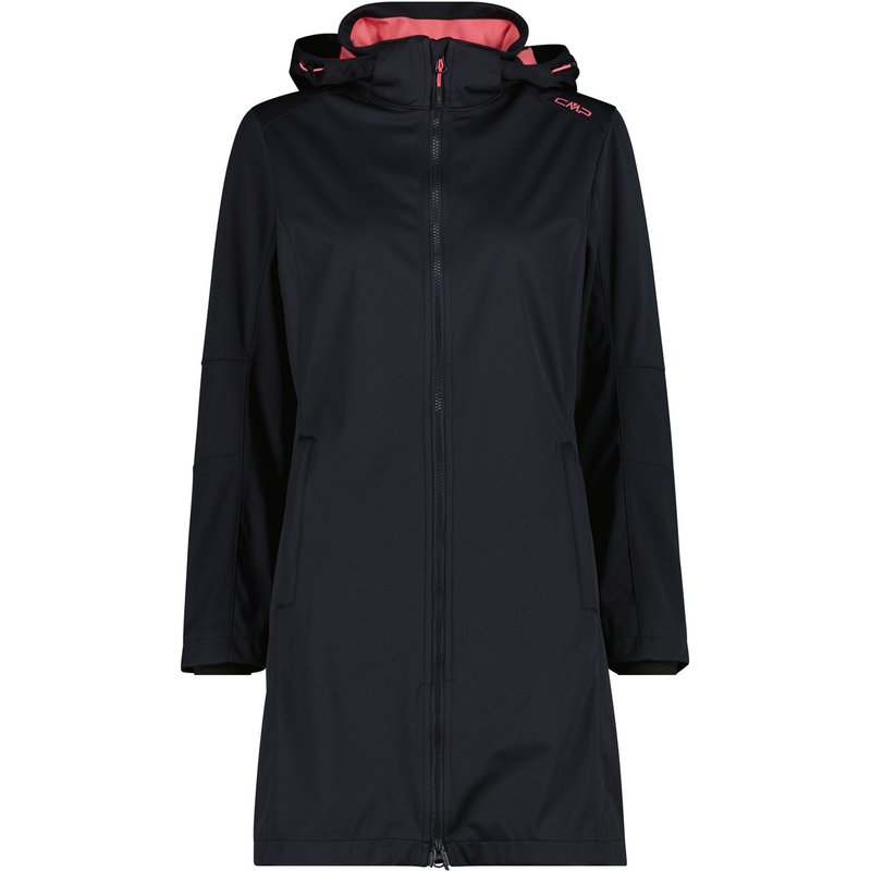 CMP Damen Light Softshell Hoodie Parka