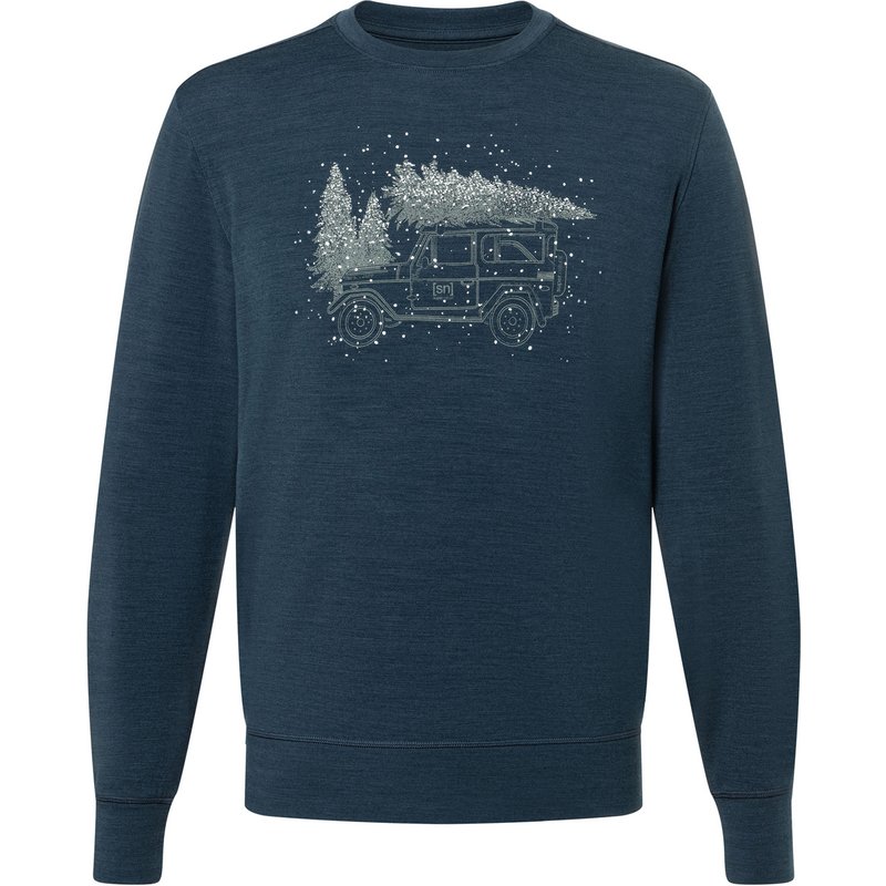 Super.Natural Herren Lantree Crew Pullover