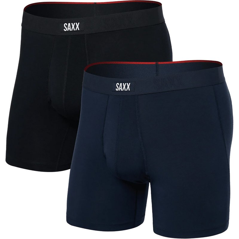 Saxx Underwear Herren Vibe Xtra Fly 2er Pack Boxer