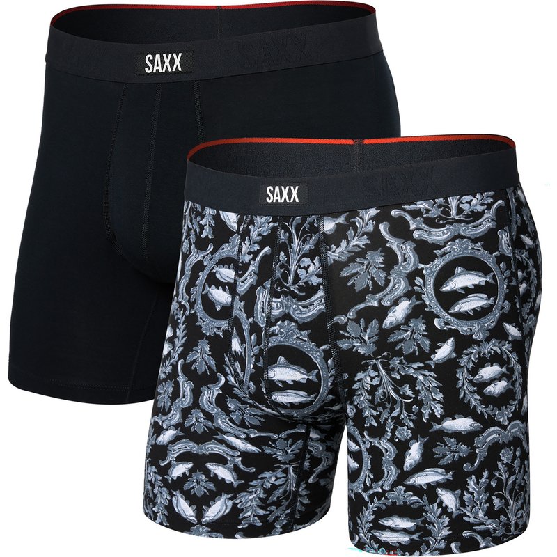 Saxx Underwear Herren Vibe Xtra Fly 2er Pack Boxer