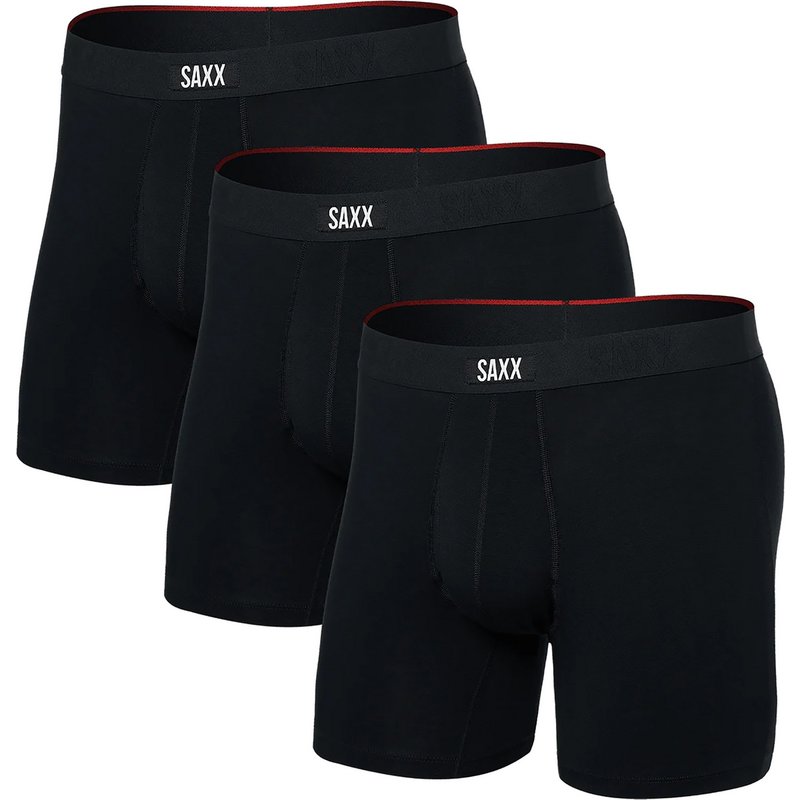 Saxx Underwear Herren Vibe Xtra Fly 3er Pack Boxer