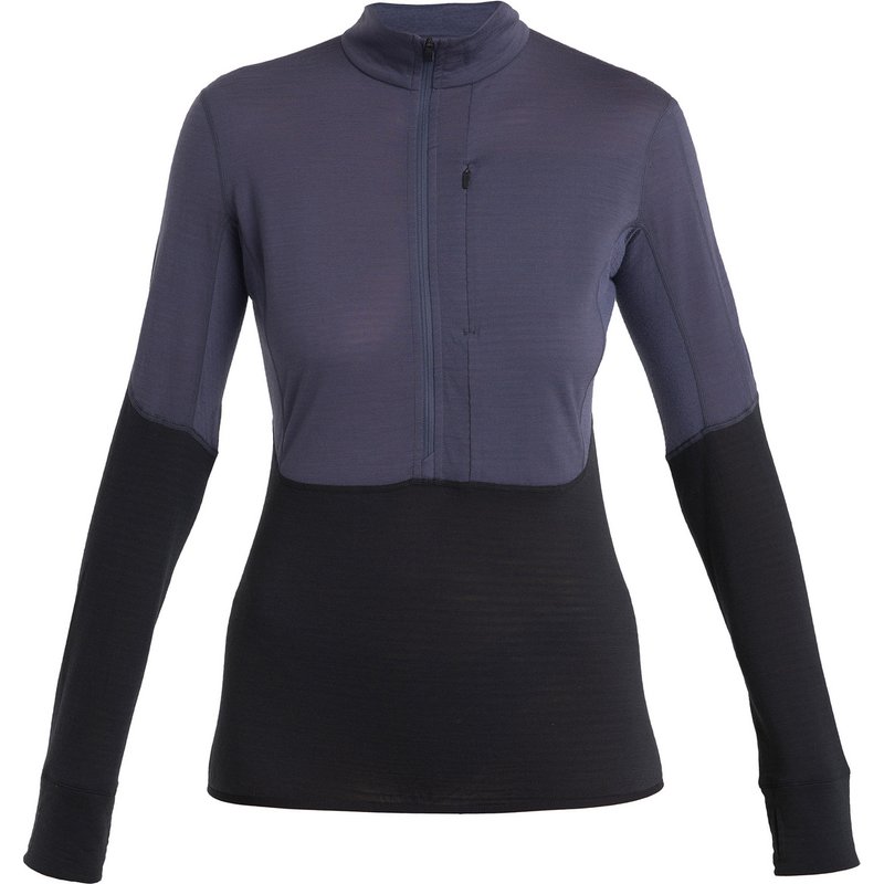 Icebreaker Damen 200 Realfleece Descender Half Zip Pullover