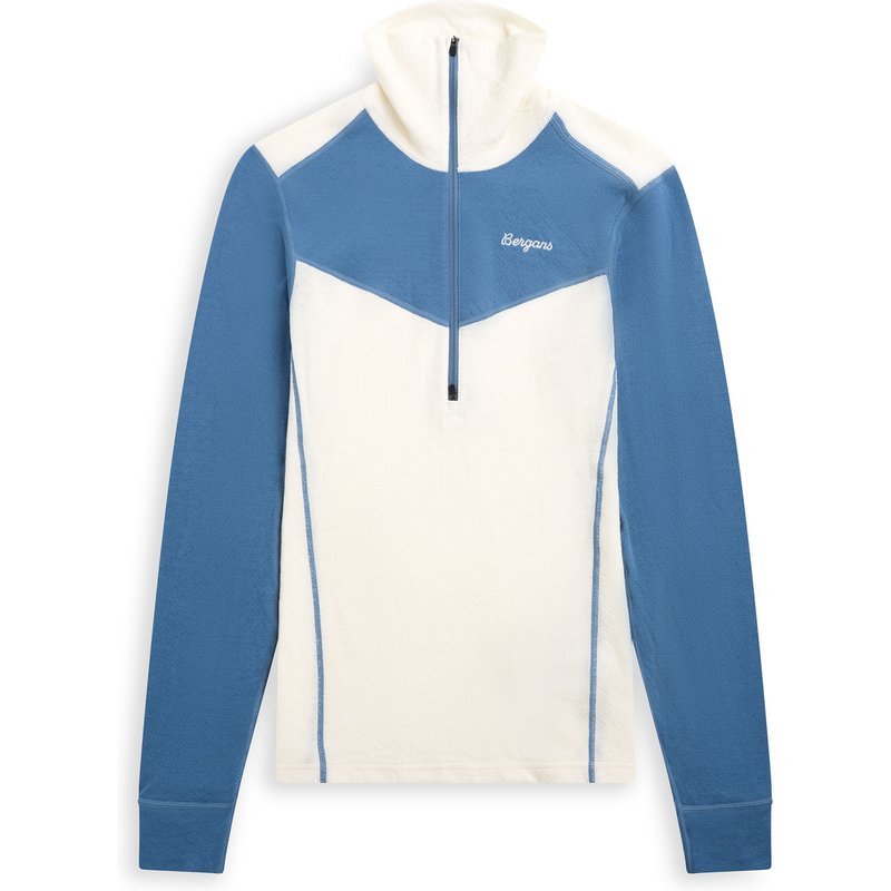 Bergans Damen Inner:Dual Merino Half Zip Longsleeve