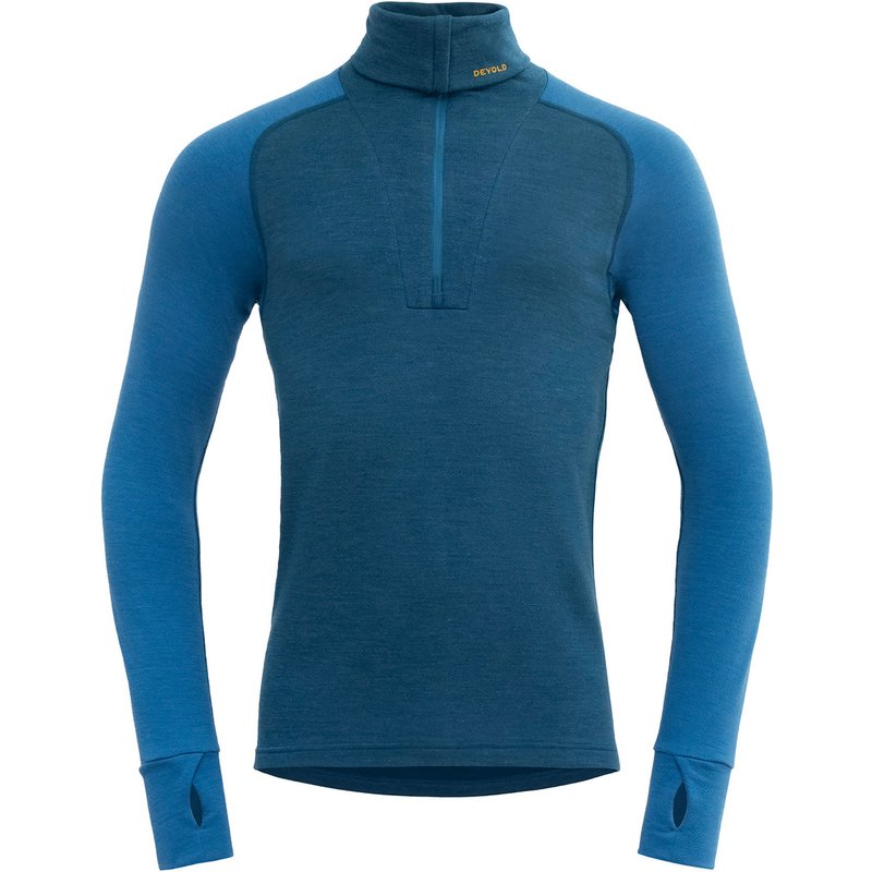 Devold Herren Expedition Merino Silk Zip Longsleeve