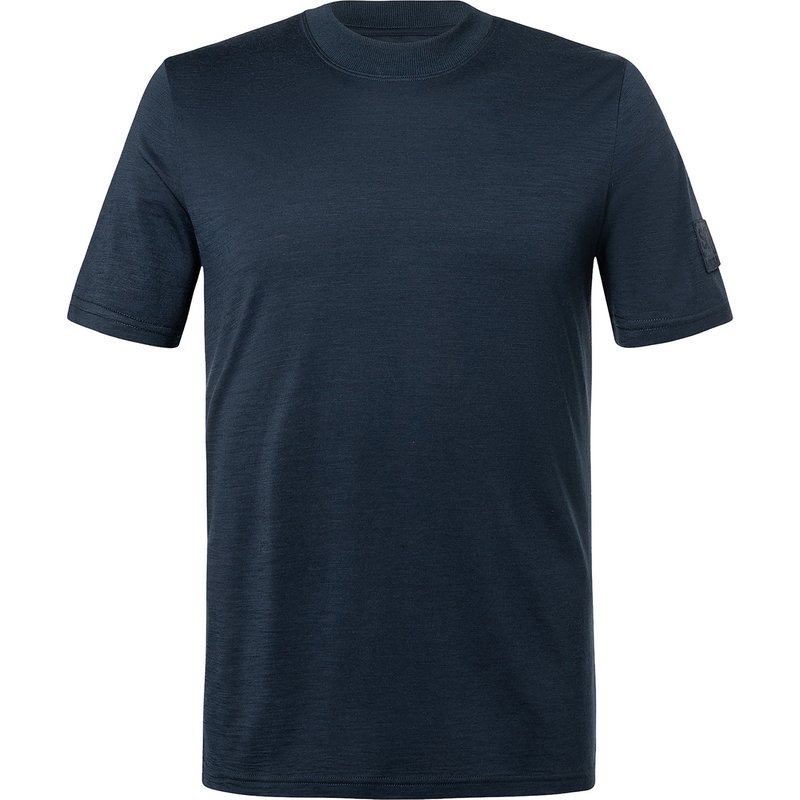 Super.Natural Herren Casual Rib Bio J T-Shirt