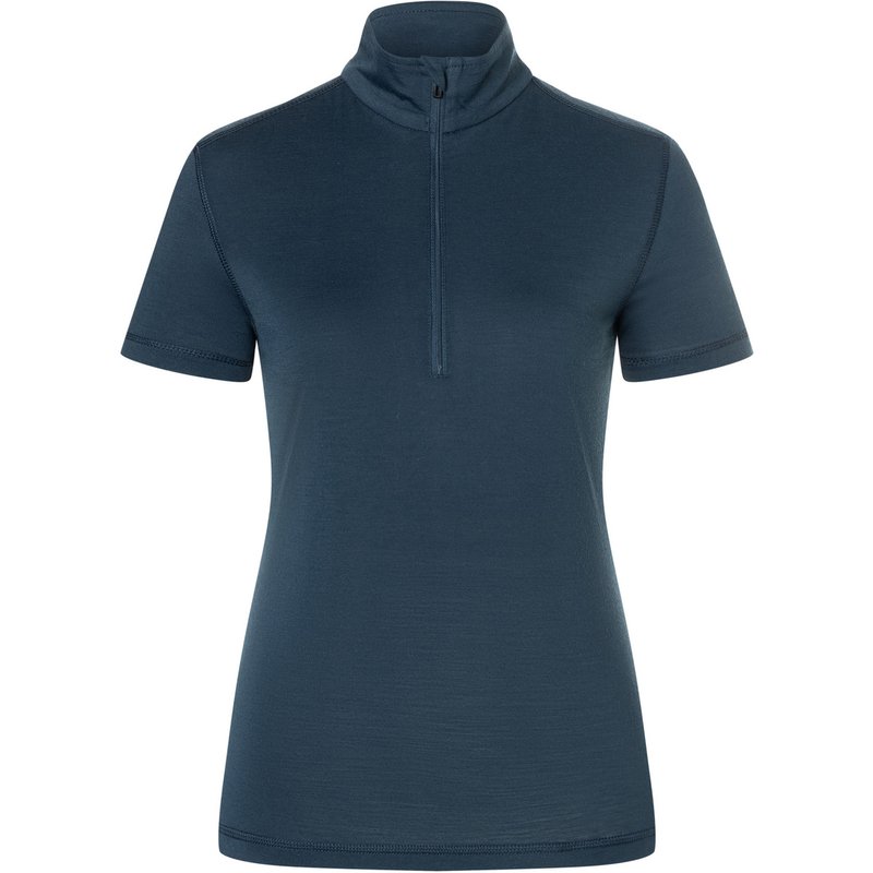 Super.Natural Damen Tundra175 Zip 1/4 T-Shirt