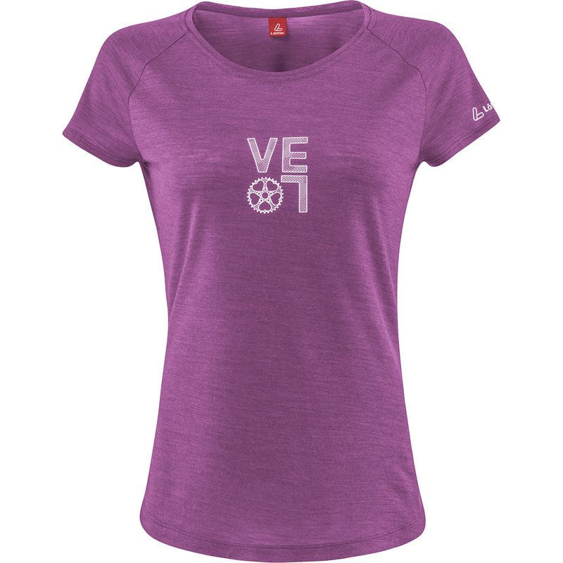 Löffler Damen Print Velo T-Shirt