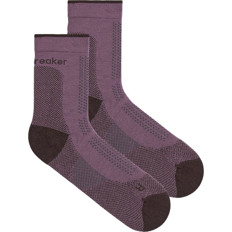 Icebreaker Damen Hike+ Ultralight Quarter Socken