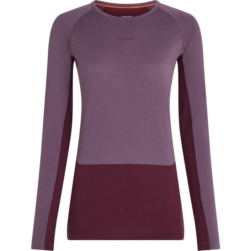 Icebreaker Damen 200 ZoneKnit Crewe Longsleeve