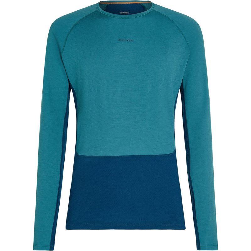 Icebreaker Herren 200 ZoneKnit Crewe Longsleeve
