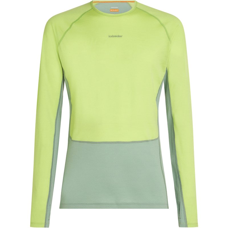 Icebreaker Herren 200 ZoneKnit Crewe Longsleeve