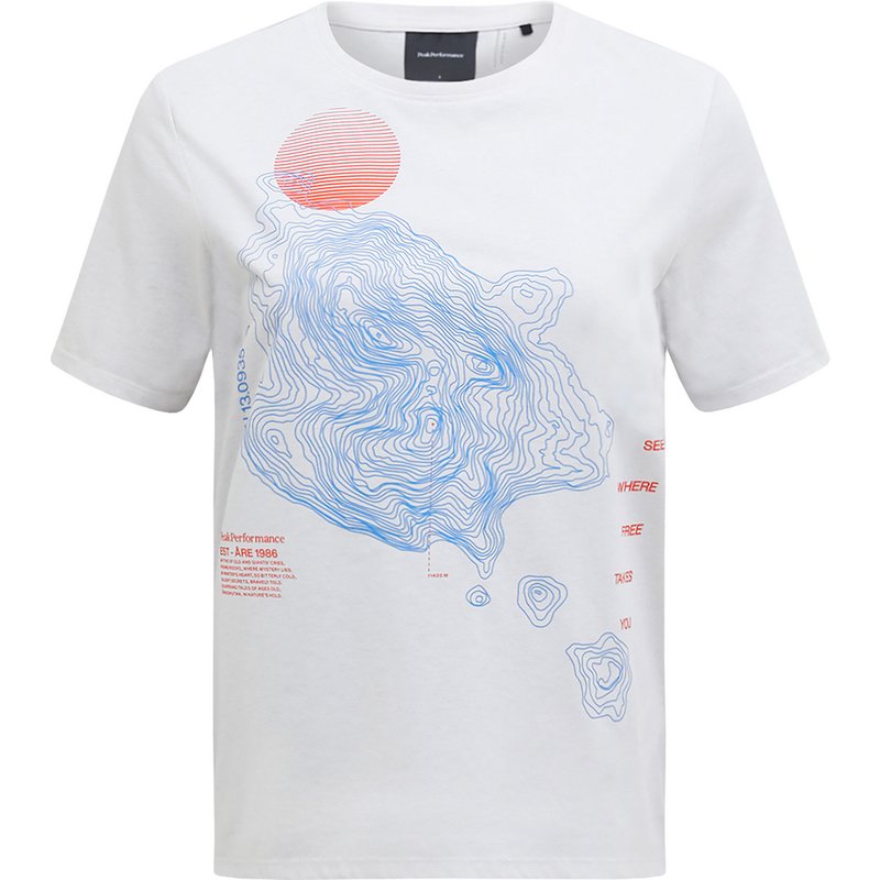 Peak Performance Damen Explore Graphic T-Shirt