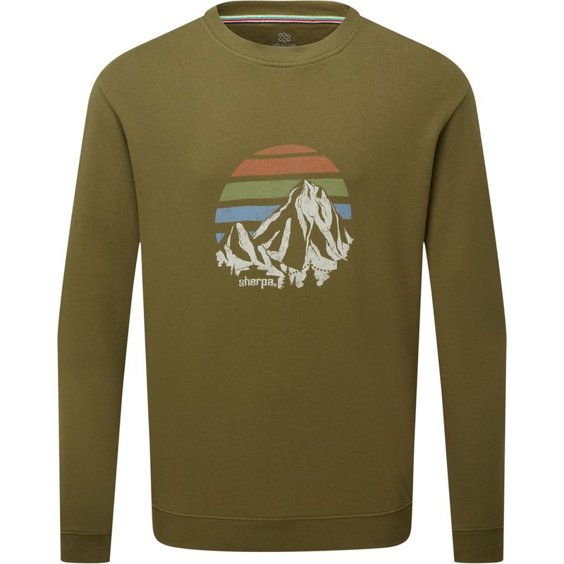 Sherpa Adventure Gear Herren Pokhara Sunset Crew Pullover