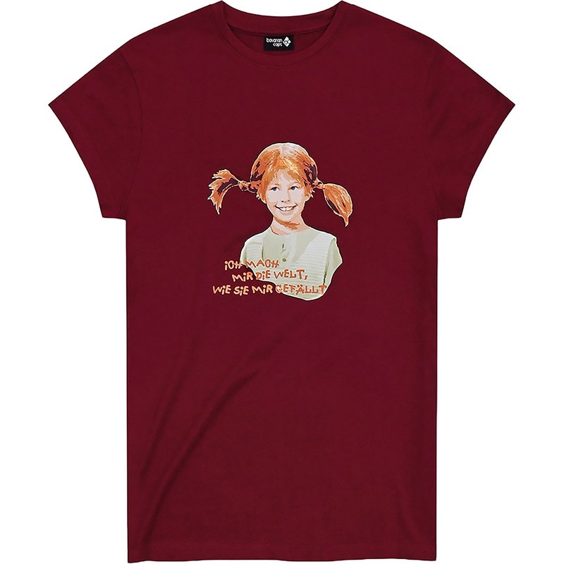 Bavarian Caps Damen Pippi Langstrumpf T-Shirt
