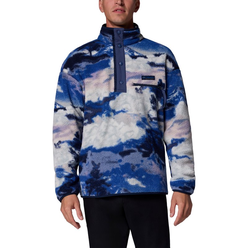 Columbia Herren Helvetia II Printed Half Snap Pullover