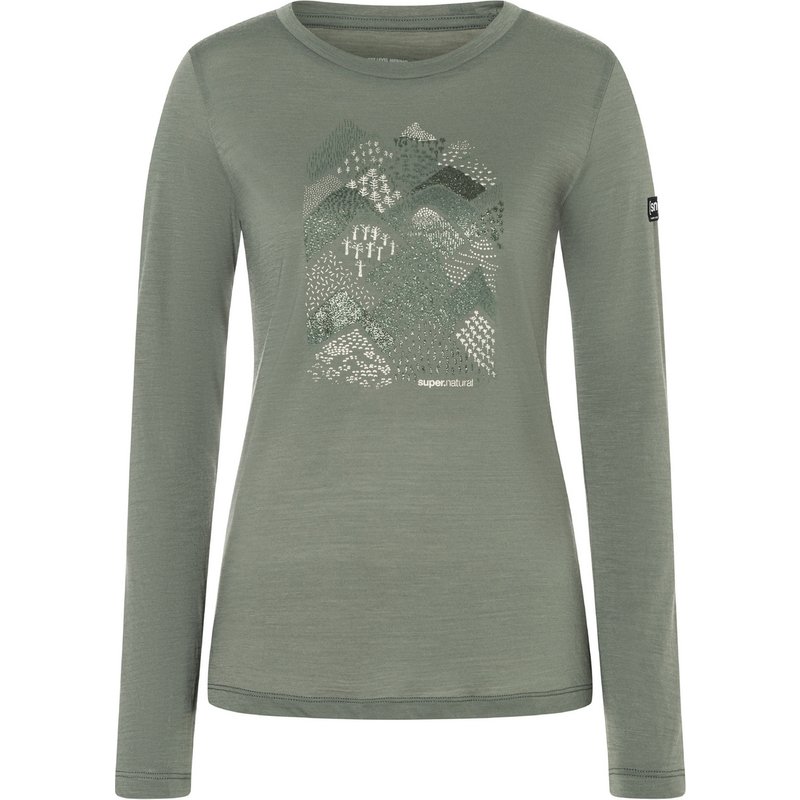 Super.Natural Damen Hilly Longsleeve