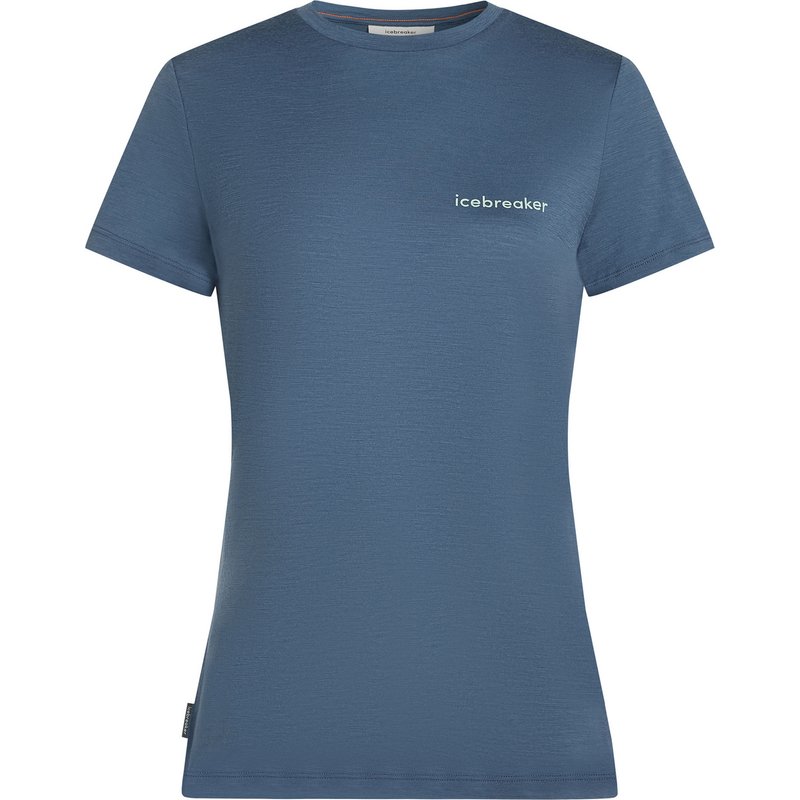 Icebreaker Damen Merino 150 Tech Lite Wordmark T-Shirt