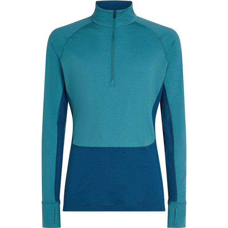 Icebreaker Herren Merino 200 ZoneKnit Half Zip Longsleeve