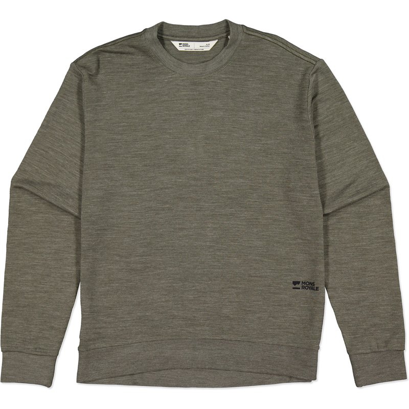 Mons Royale Damen Horizon Merino Crew Longsleeve