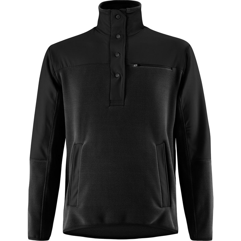 Löffler Herren Half-Snap Fleece Pullover