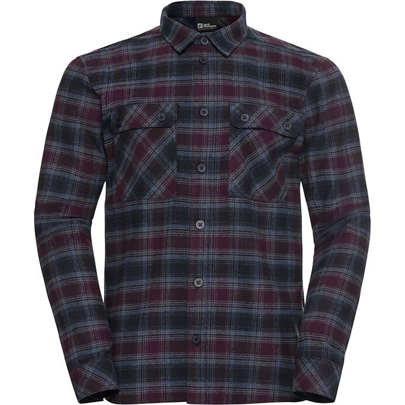 Jack Wolfskin Herren Baja Flannel Hemd