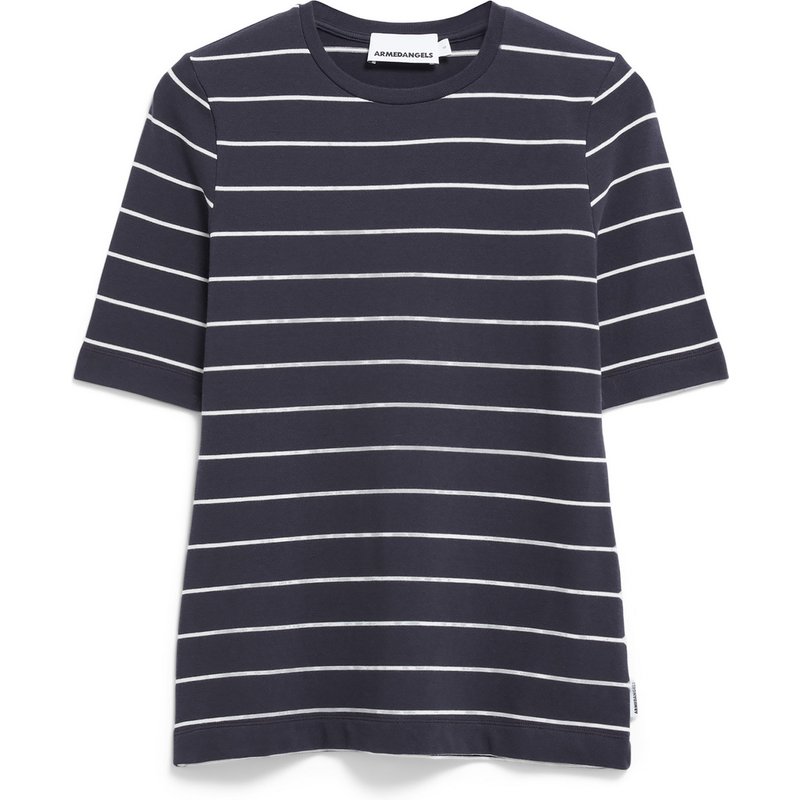 Armedangels Damen Jaanisara Fine Stripe T-Shirt