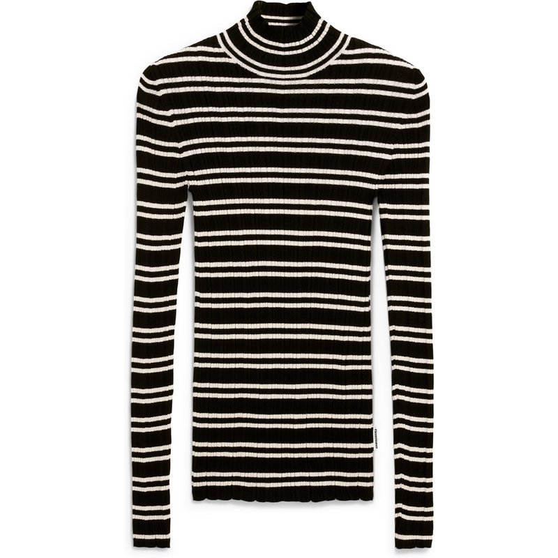 Armedangels Damen Alaania Chiffron Str Pullover