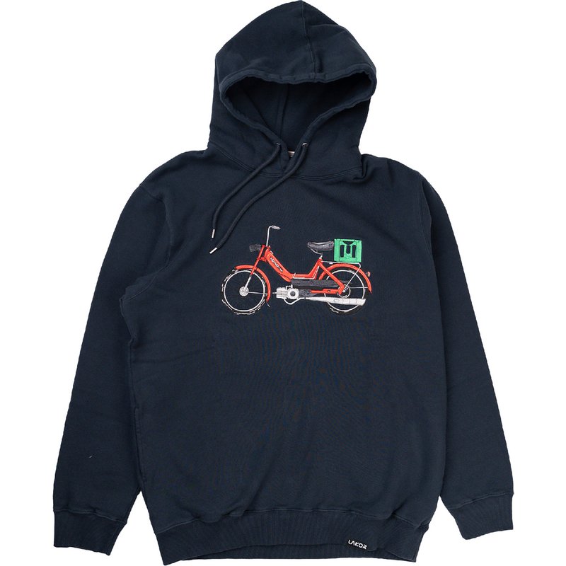 Lakor Herren Red Maxi Hoodie