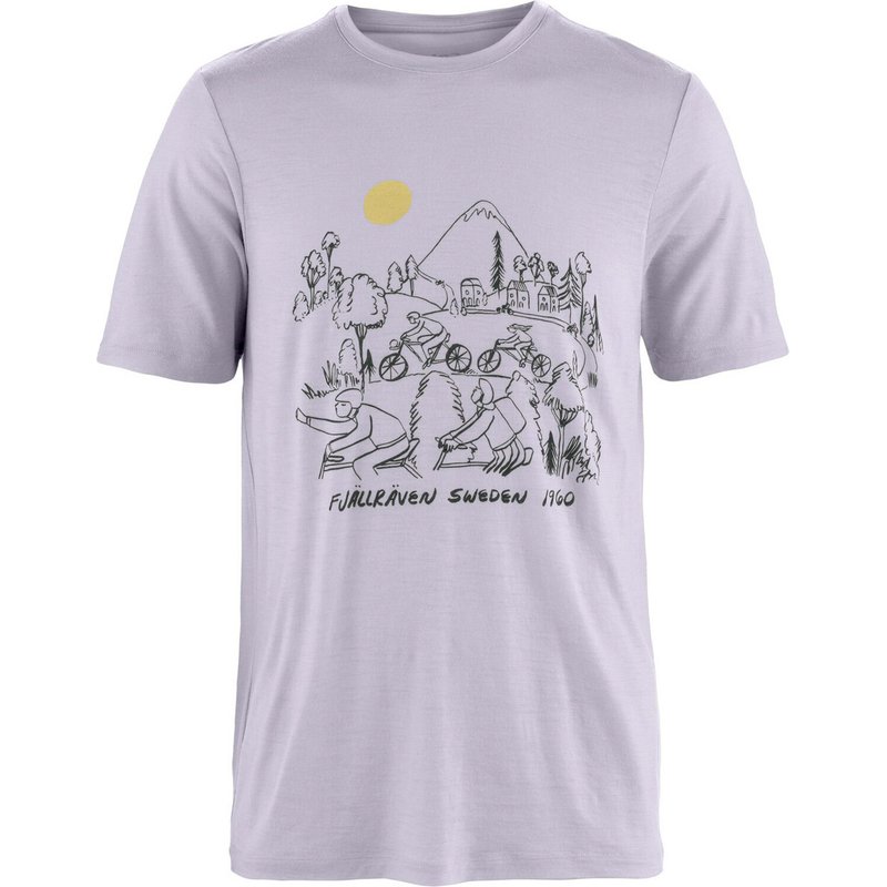 Fjällräven Herren Hoja Lugnt Wool T-Shirt
