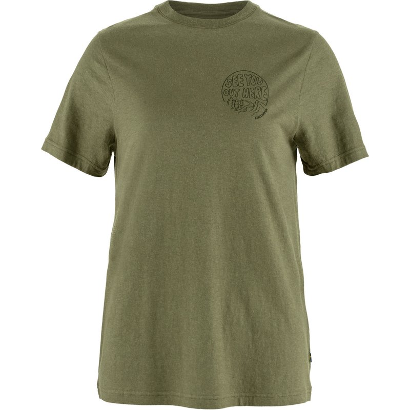 Fjällräven Damen Hemp Blend Out Here T-Shirt