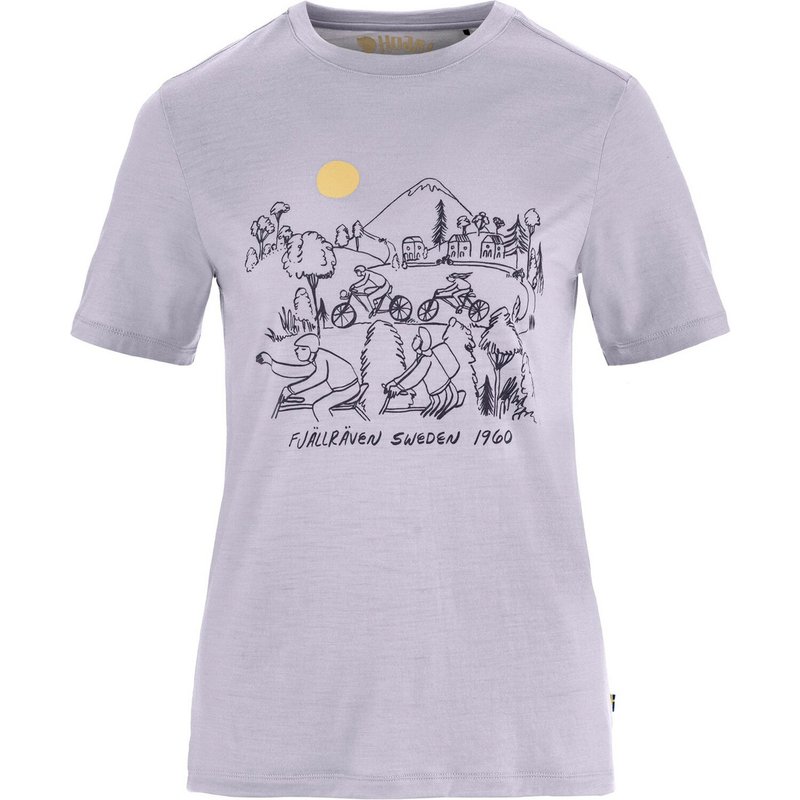 Fjällräven Damen Hoja Lugnt Wool T-Shirt