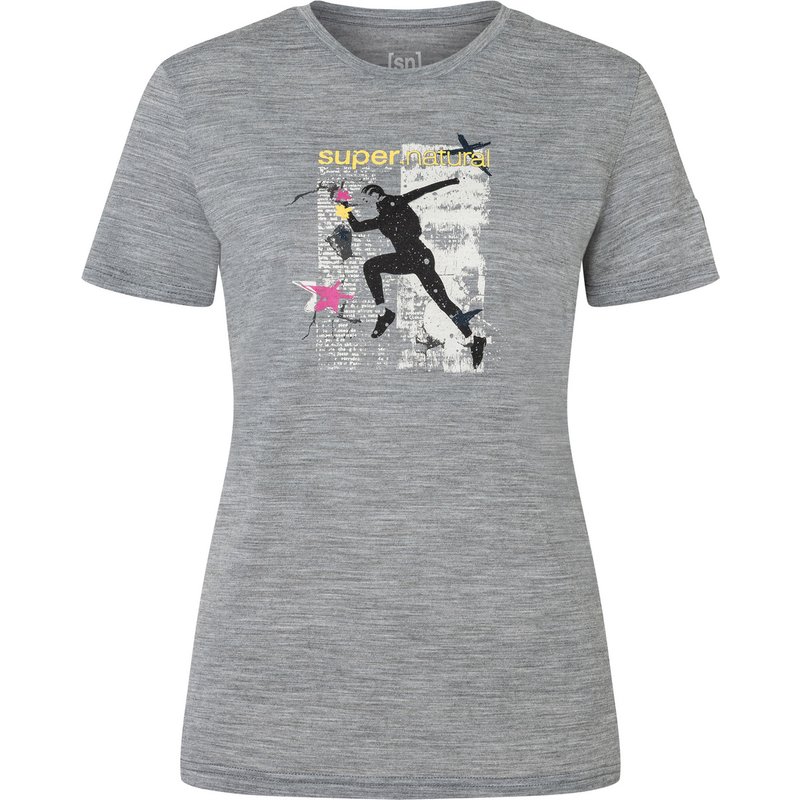 Super.Natural Damen Running Art T-Shirt