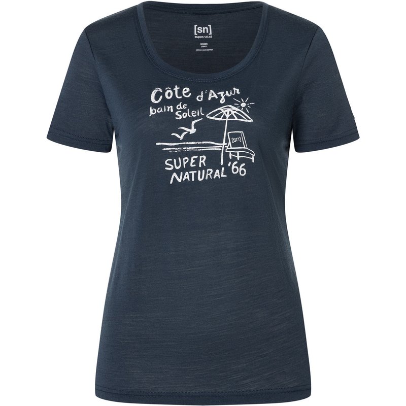 Super.Natural Damen Cote D'azur T-Shirt